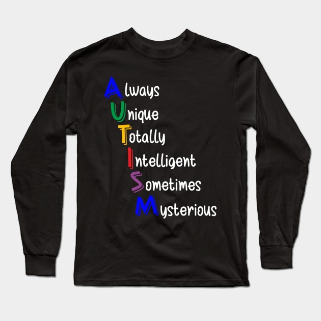 AUTISM Long Sleeve T-Shirt by OMARMAH